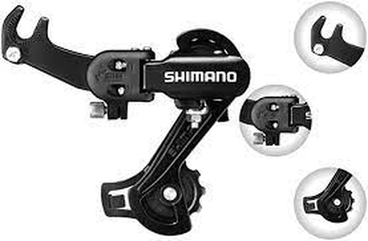 CAMBIO TRAS SHIMANO TZ 31 - COM GANCHEIRA - Imagem 1