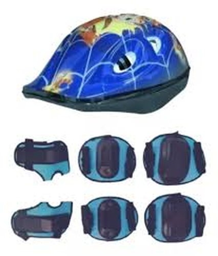 KIT PROTEÇÃO INFANTIL (CAPACETE + JOELHEIRA + COTOVELEIRA) - CORES - Imagem 2