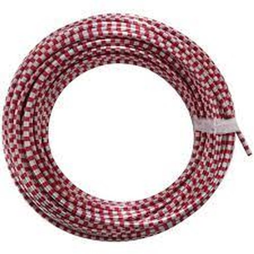 CONDUITE XADREX VERMELHO / PRATA C/ 10 MTS