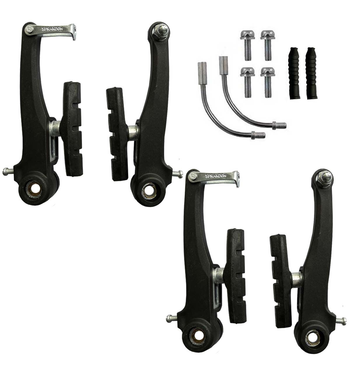 FREIO V-BRAKE NYLON (ORBITAL) - 4 PÇS