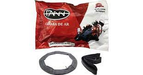 CAMARA P/ MOTO 3.00 - 14 (TRAS) BIZ / CRYPTON / TRAXX / MOBILETES + SIMILARES - Imagem 1
