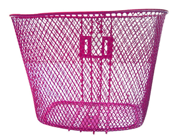 CESTA 20 AÇO TELADA - ROSA