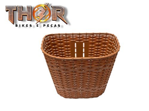 CESTA 26 PLÁSTICA OVAL C/ SUP E HASTE  - Imagem 1