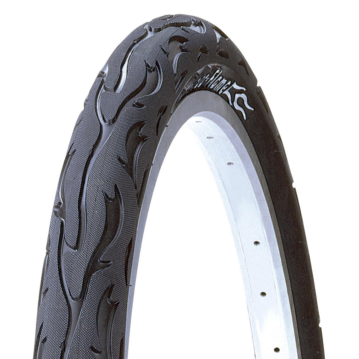 PNEU 26 X 2.125 KENDA FLAME PRETO - Imagem 1