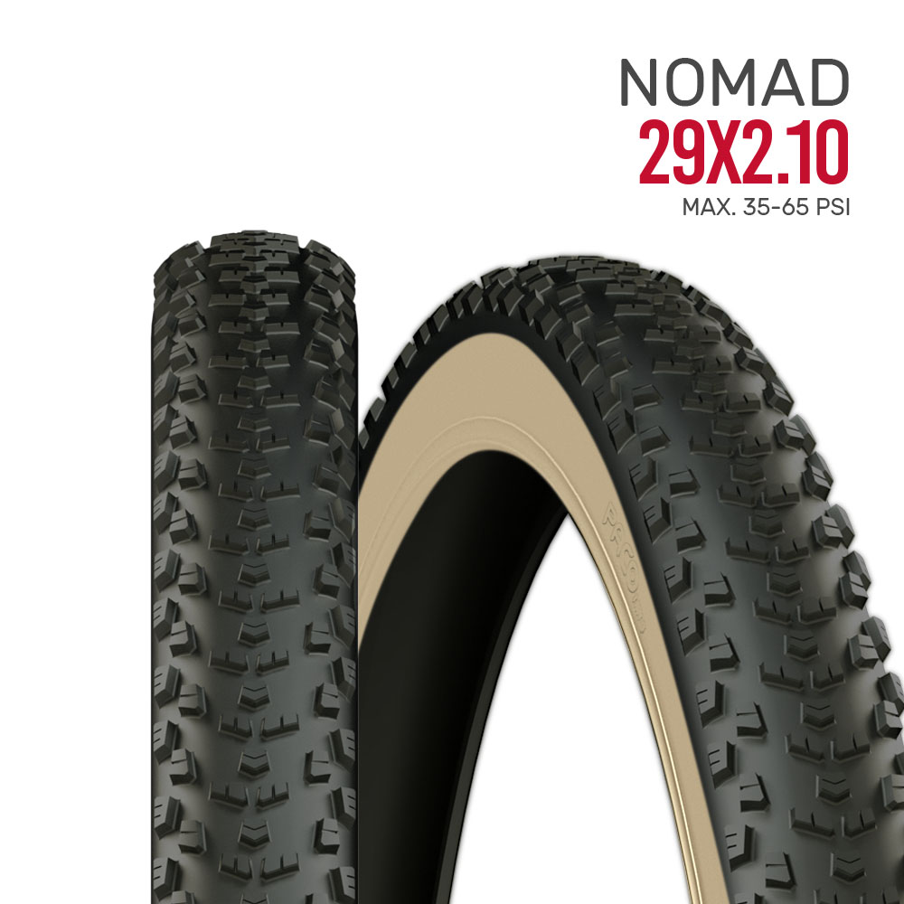 PNEU 29 X 2.10 NOMAD PRETO C/ FX BEGE - PACO