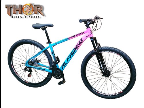 BICICLETA 29 MTB MASCULINA C/ 21V - ALFAMEQ - Imagem 2