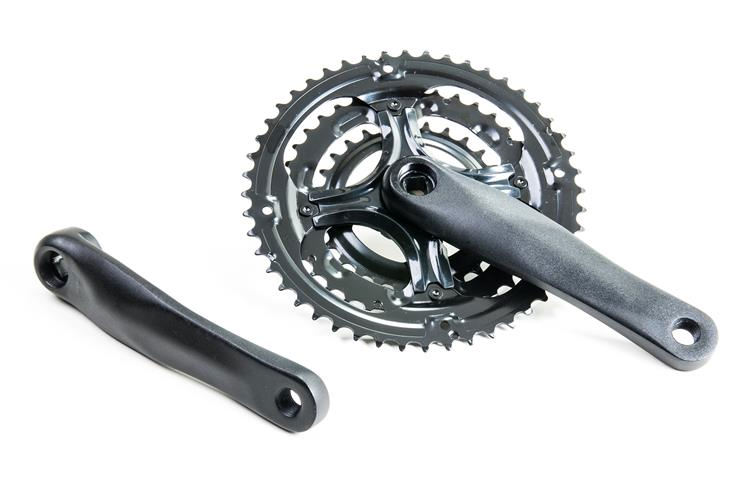 PEDIVELA TRIPLO ALUM PRETO  28/38/48 INDEX - Imagem 1