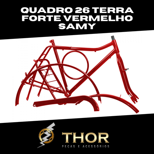 QUADRO 26 TERRA FORTE VERMELHO - SAMY