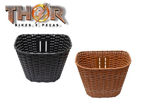 CESTA 26 PLÁSTICA OVAL C/ SUP E HASTE 