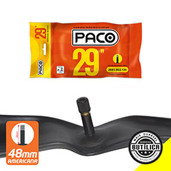 CAMARA DE AR 29 BUTYL 48MM - PACO