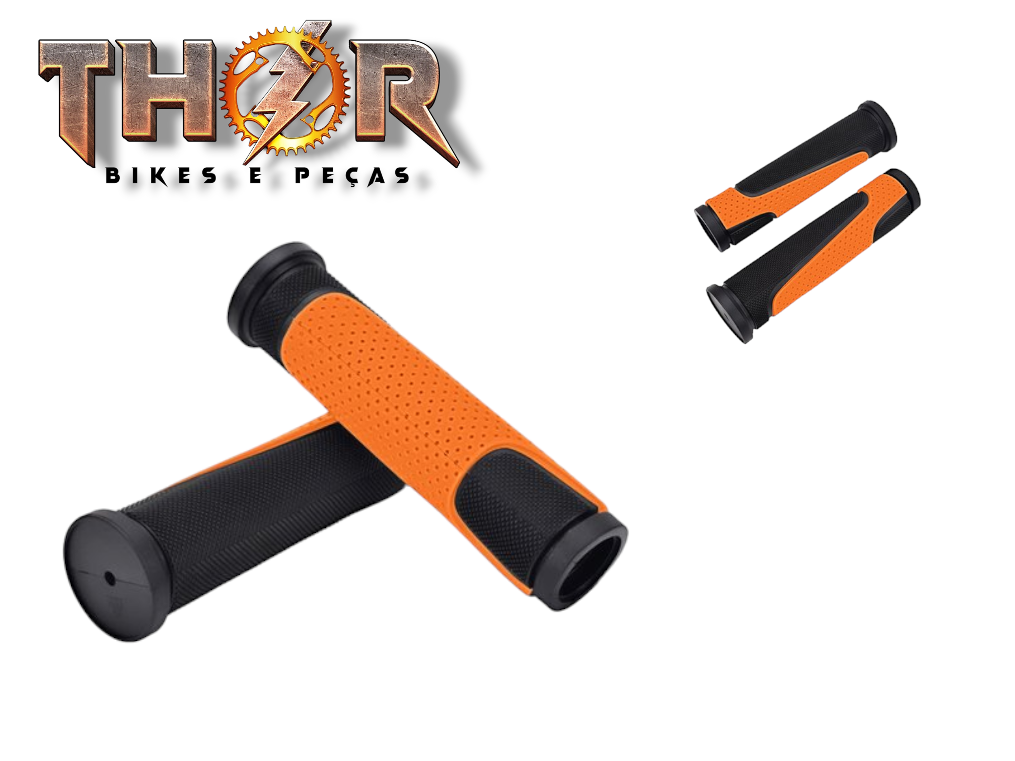 MANOPLA TPR 125MM BORRACHA PRETA - Imagem 3