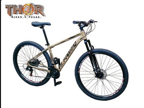 BICICLETA 29 MTB MASCULINA C/ 21V - ALFAMEQ - Imagem 3