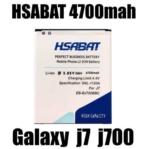 Bateria Samsung Galaxy J7 Sm-j700m J700 Hsabat 4600mah — foto 1