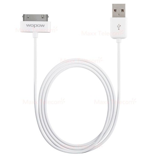 Cabo USB iPhone 2 3G 3GS 4 4S LC502 WOPOW 80 centímetros — foto 1