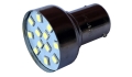 (LED 139/10) 2 POLOS 1034 (12SMD) - BRANCO - 24V, Cx. 10 un.