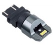 (CAPA4606) Lampada 3157/6x3020SMD / Hi-Low: 3,0W-0,43W /COR: AMBER 12-24V, CANBUS