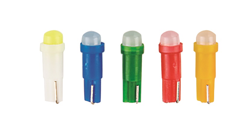 (LED 142/10) Pinguinho T5 com 1 (Led 5050) cx 10un SMD - BRANCO 24V