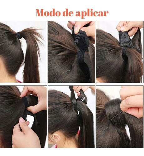 RABO DE CAVALO COM VELCRO ONDULADO 777-6