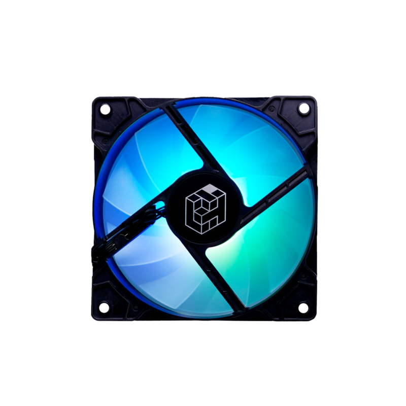 FAN 120MM COOLER LIKETEC WINDRISE ARGB SLAVE - miniatura 4