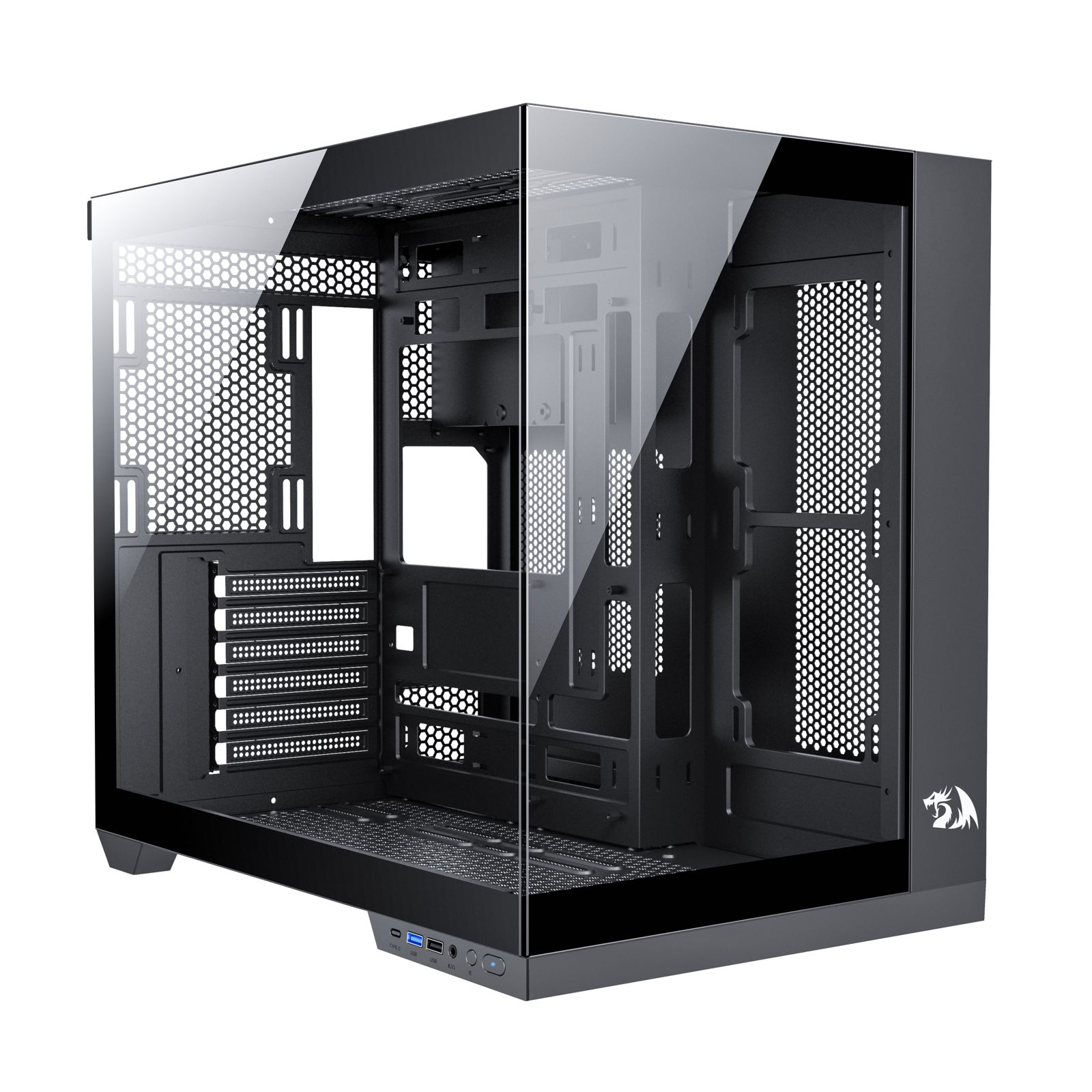 GABINETE REDRAGON WIDELOAD PRO PRETO CA-604B-PRO - miniatura 4