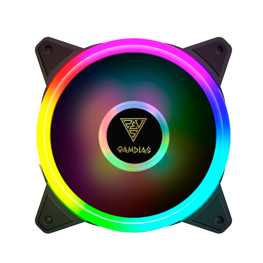 KIT 4 FANS RGB AEOLUS COM 4 FANS - miniatura 2