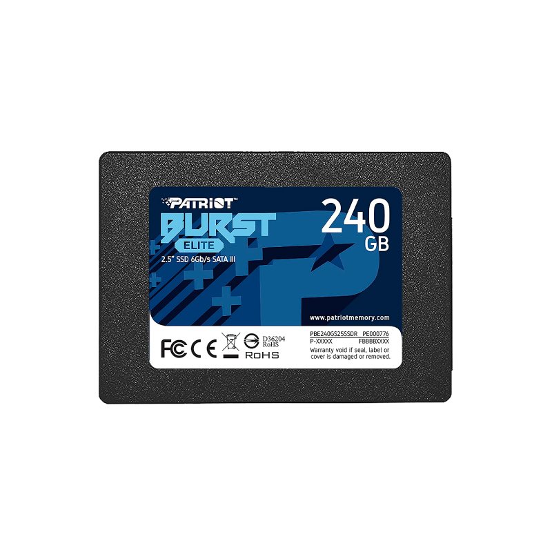 SSD PATRIOT BURST 240GB 2,5 SATA 3 PBE240GS25SSDR - foto 1