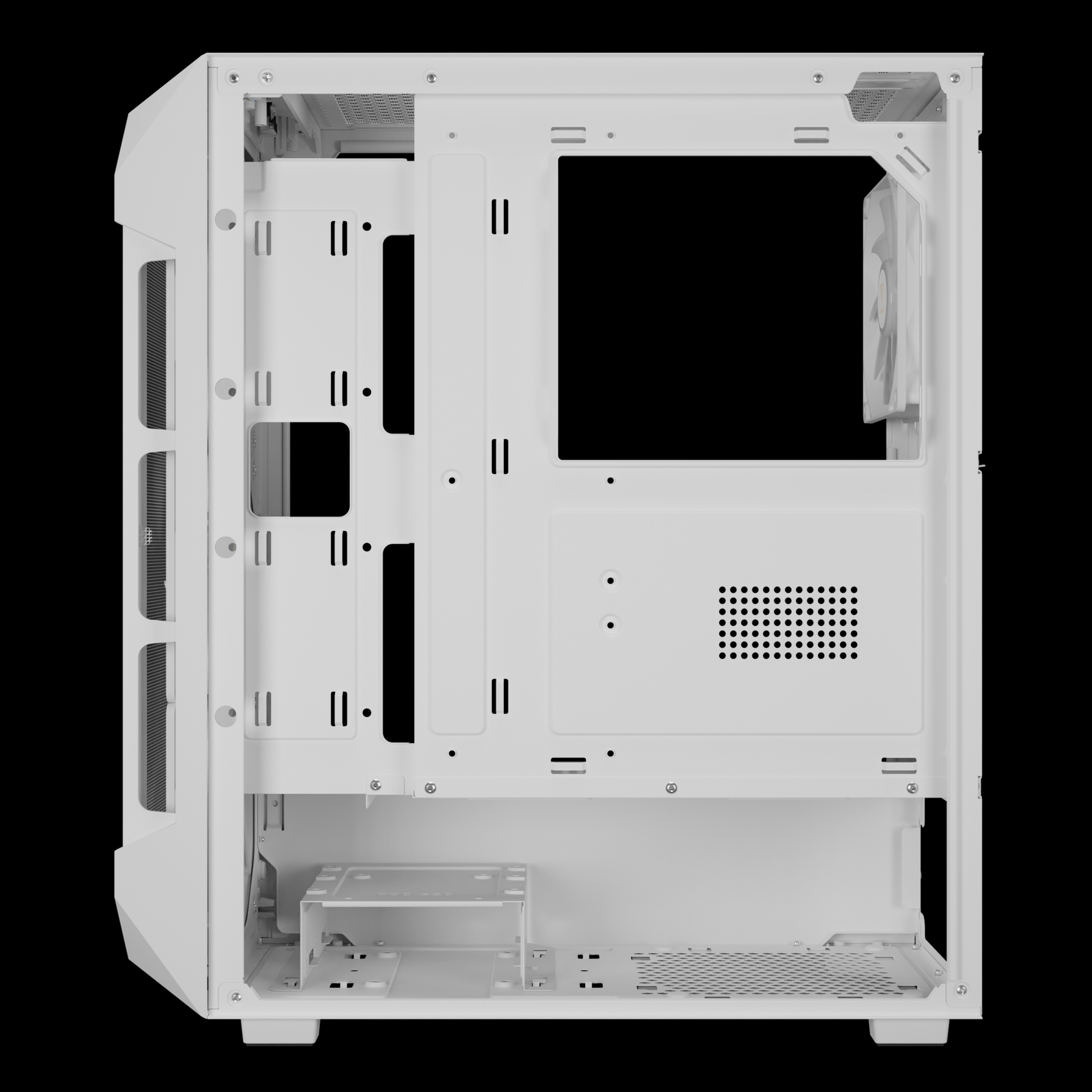 Gabinete Gamdias Aura GC1 Elite Branco com 4 fans - miniatura 7