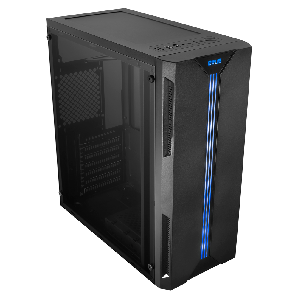 Gabinete Gamer Evus EV-G13 ATX com Led RGB - miniatura 2