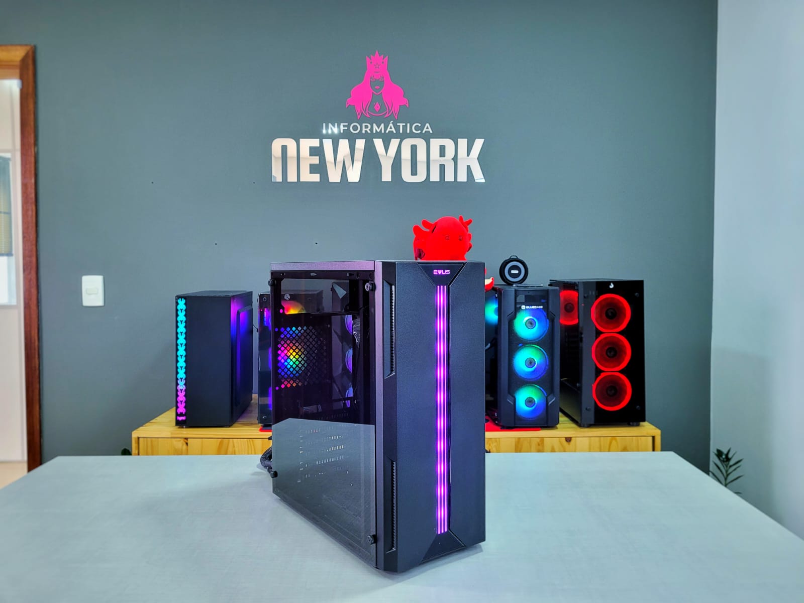 Gabinete Gamer Evus EV-G13 ATX com Led RGB - miniatura 8