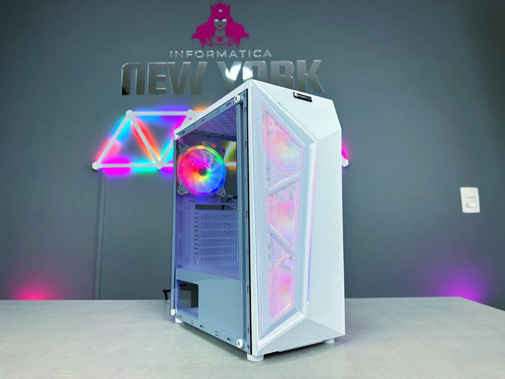 GABINETE GAMER BRANCO COM 4 FANS RGB - GB1733 - miniatura 3