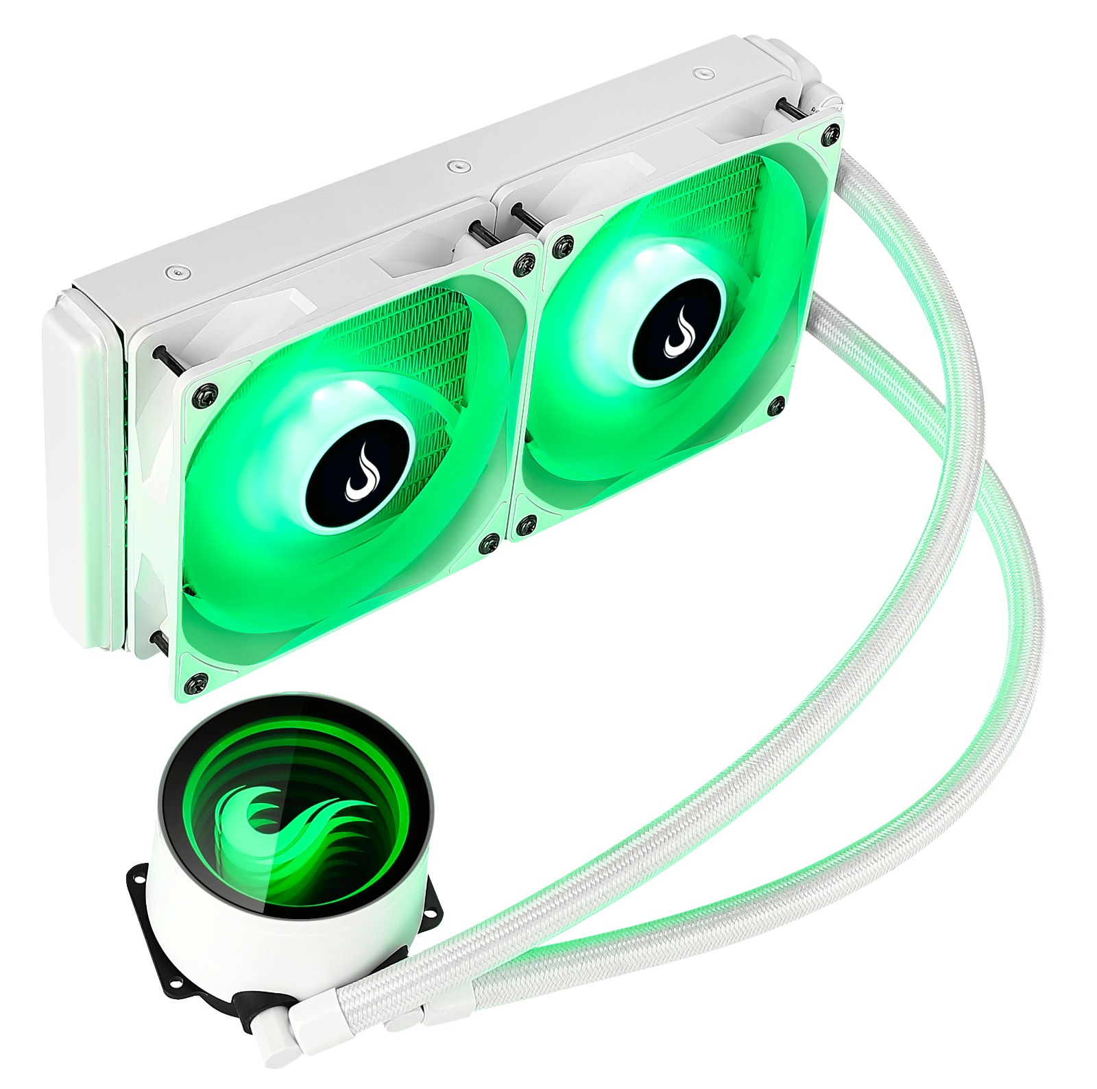 Water Cooler 240mm Gamer Rise Mode Frost - RGB - miniatura 2