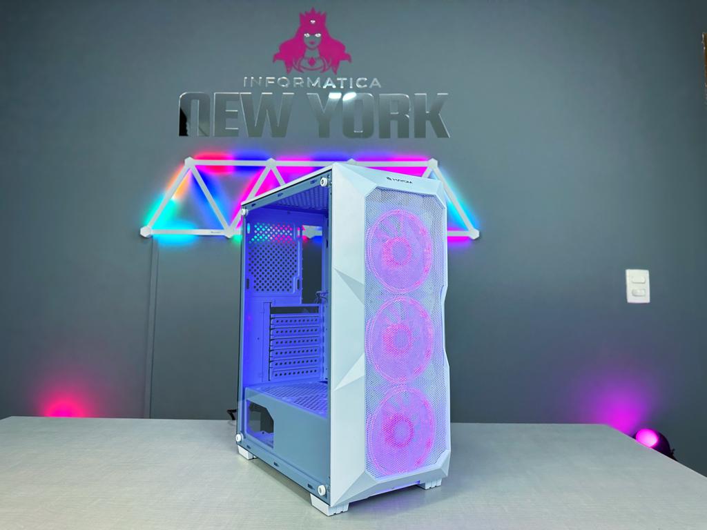 GABINETE GAMER BRANCO COM 3 FANS - GB1730 - miniatura 3