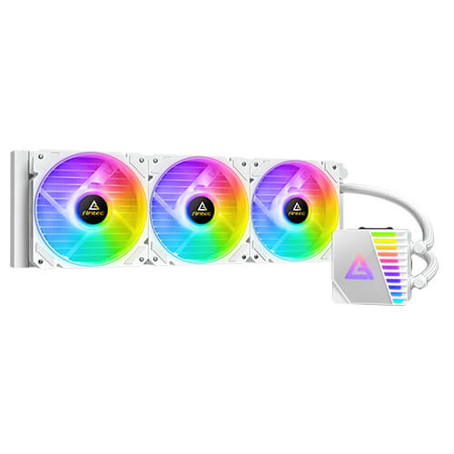 WATER COOLER ANTEC SYMPHONY, 360MM, BRANCO, SYMPHONY-360-ARGB-WH - foto 1