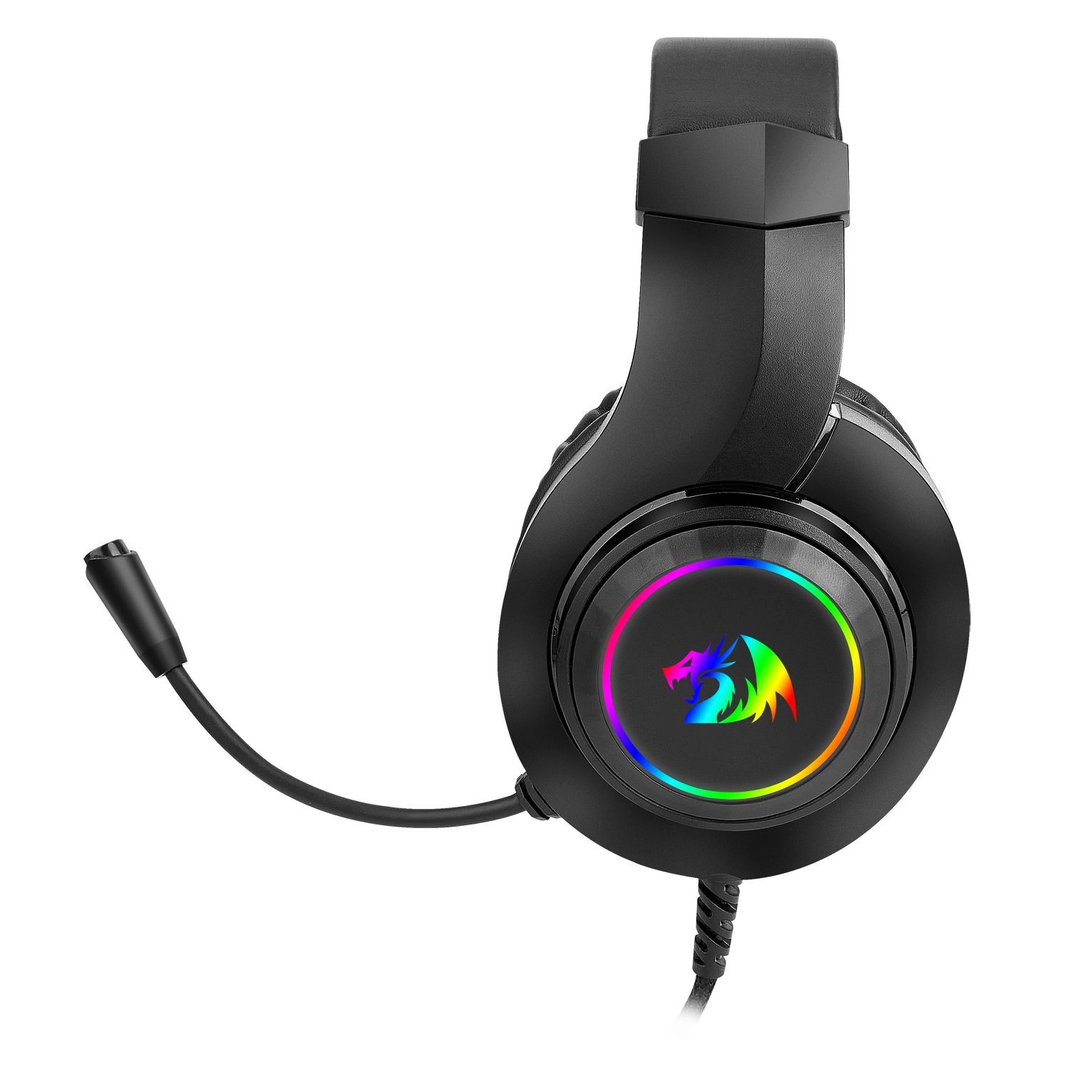 Headset Gamer Redragon Hylas Preto RGB H260RGB - miniatura 4