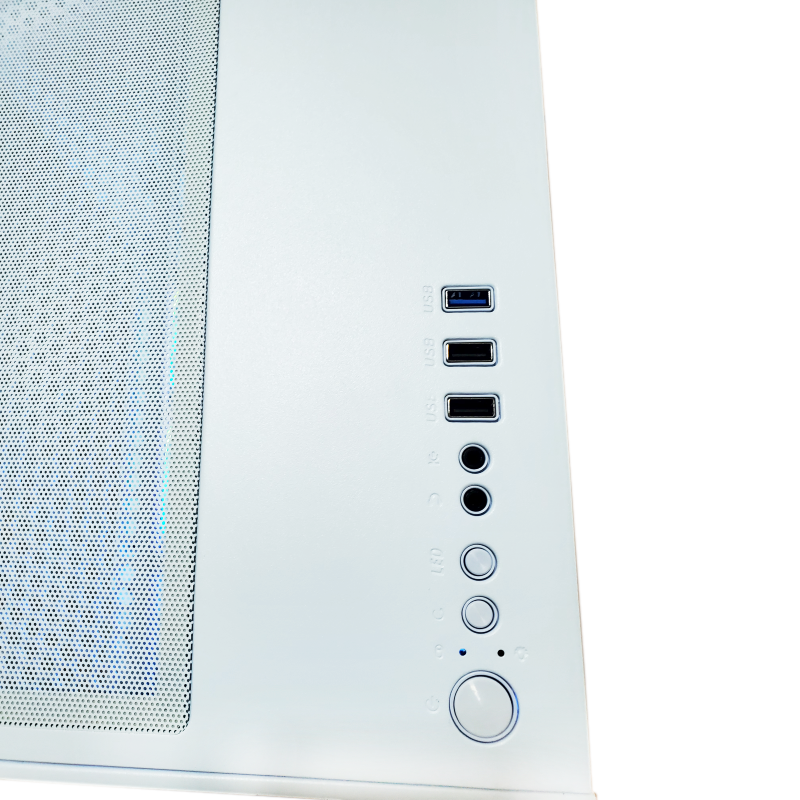 Gabinete Cubo Gamer Hayom Com 4 Fans RGB - GB1791 Branco - miniatura 4