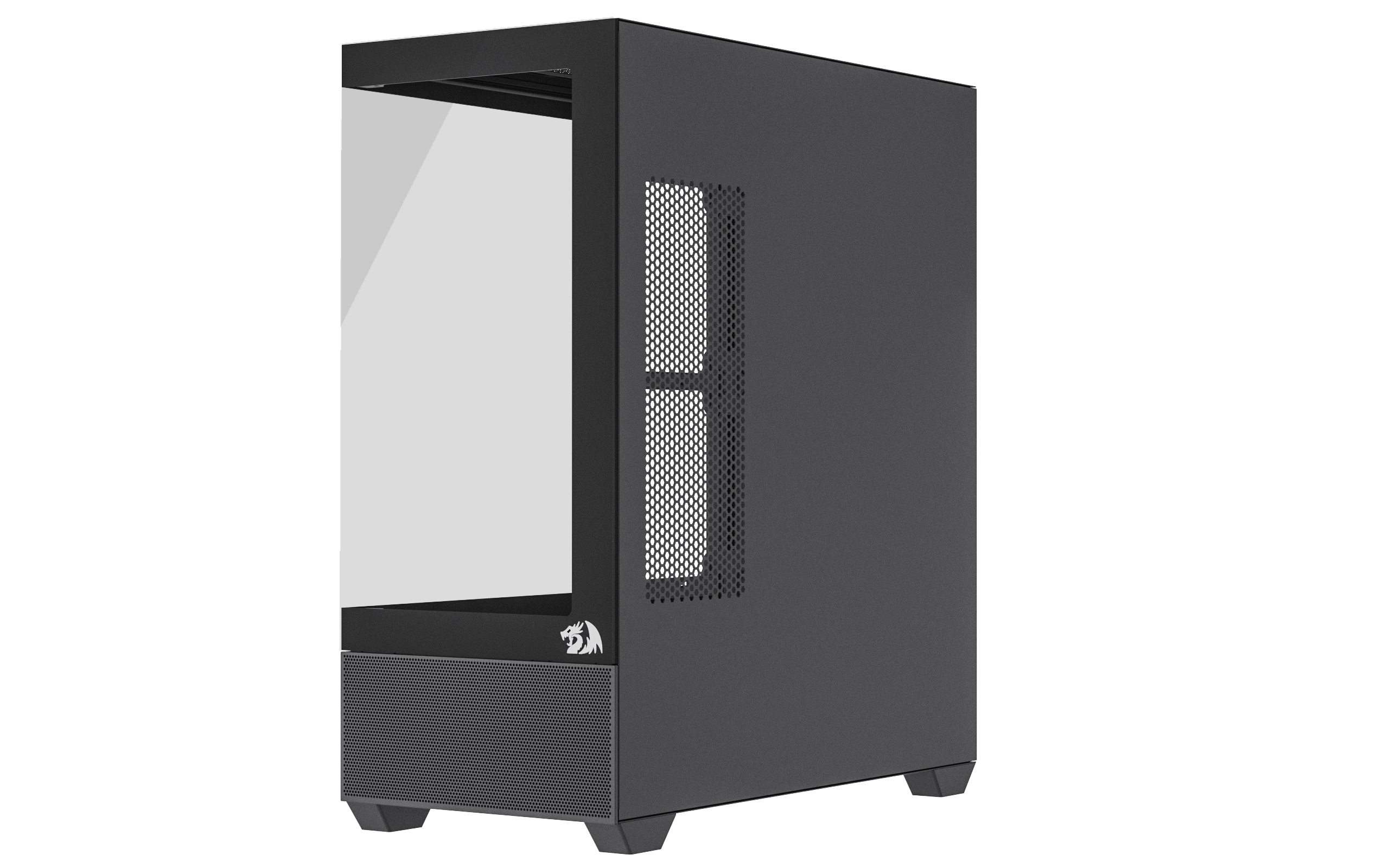 GABINETE GAMER REDRAGON REFLECT FLOW, MID-TOWER, LATERAL DE VIDRO, PRETO - CA-606B - miniatura 5