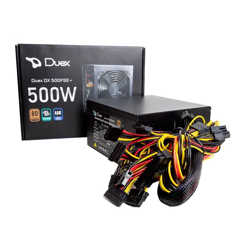 FONTE DUEX DX 500FSE+ 500W 80 Plus - miniatura 3