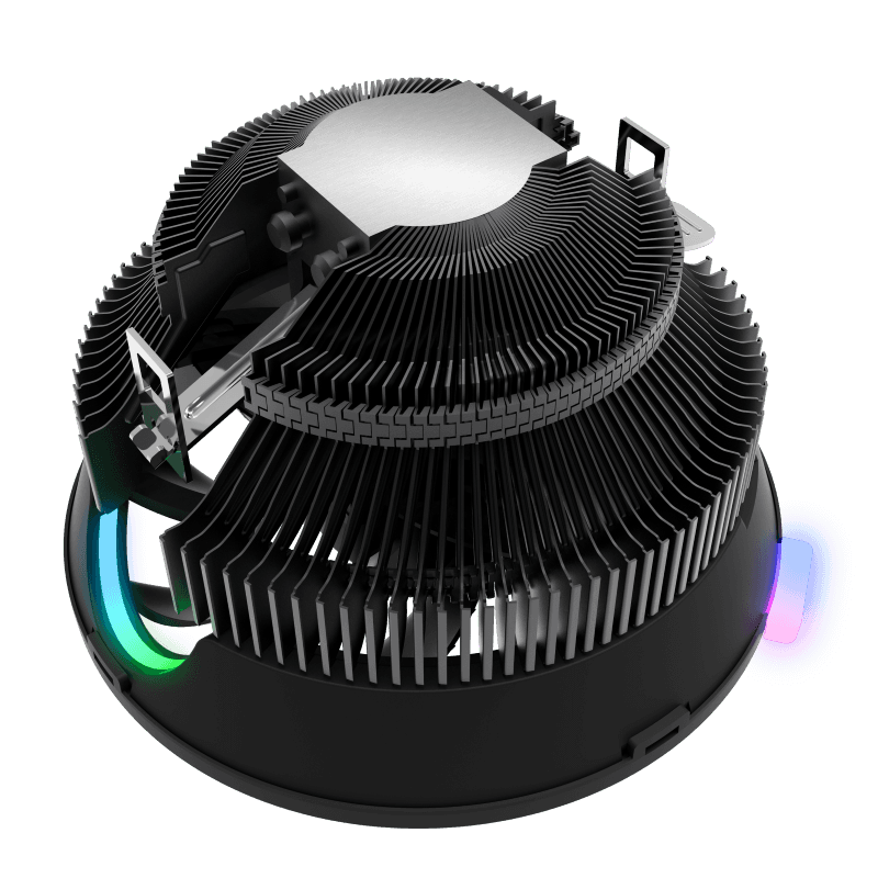 COOLER PARA PROCESSADOR GMX GAMMA 200 120MM LED RGB GAMEMAX - miniatura 2