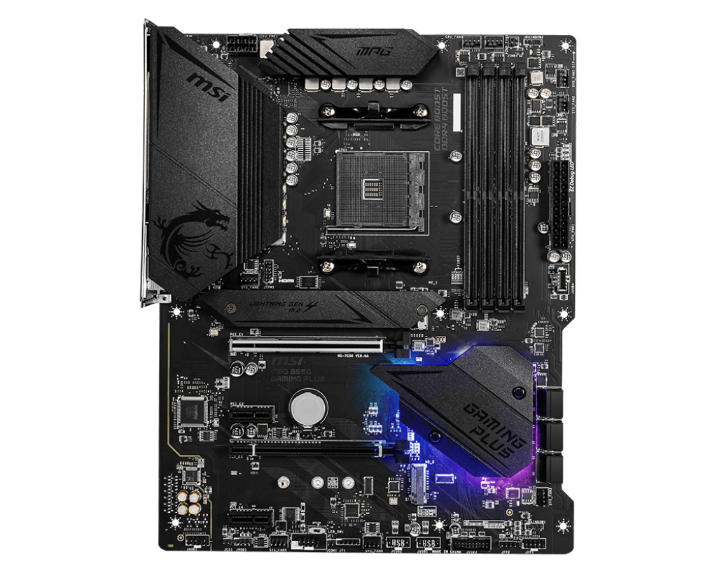 Placa Mãe MSI MPG B550 Gaming Plus AMD AM4 ATX - foto 1