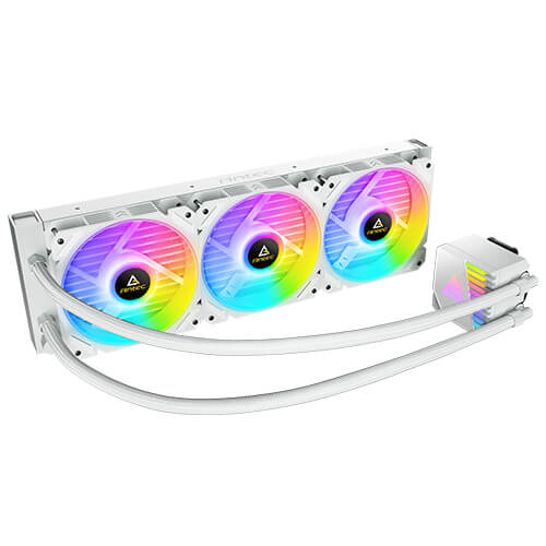 WATER COOLER ANTEC SYMPHONY, 360MM, BRANCO, SYMPHONY-360-ARGB-WH - miniatura 2