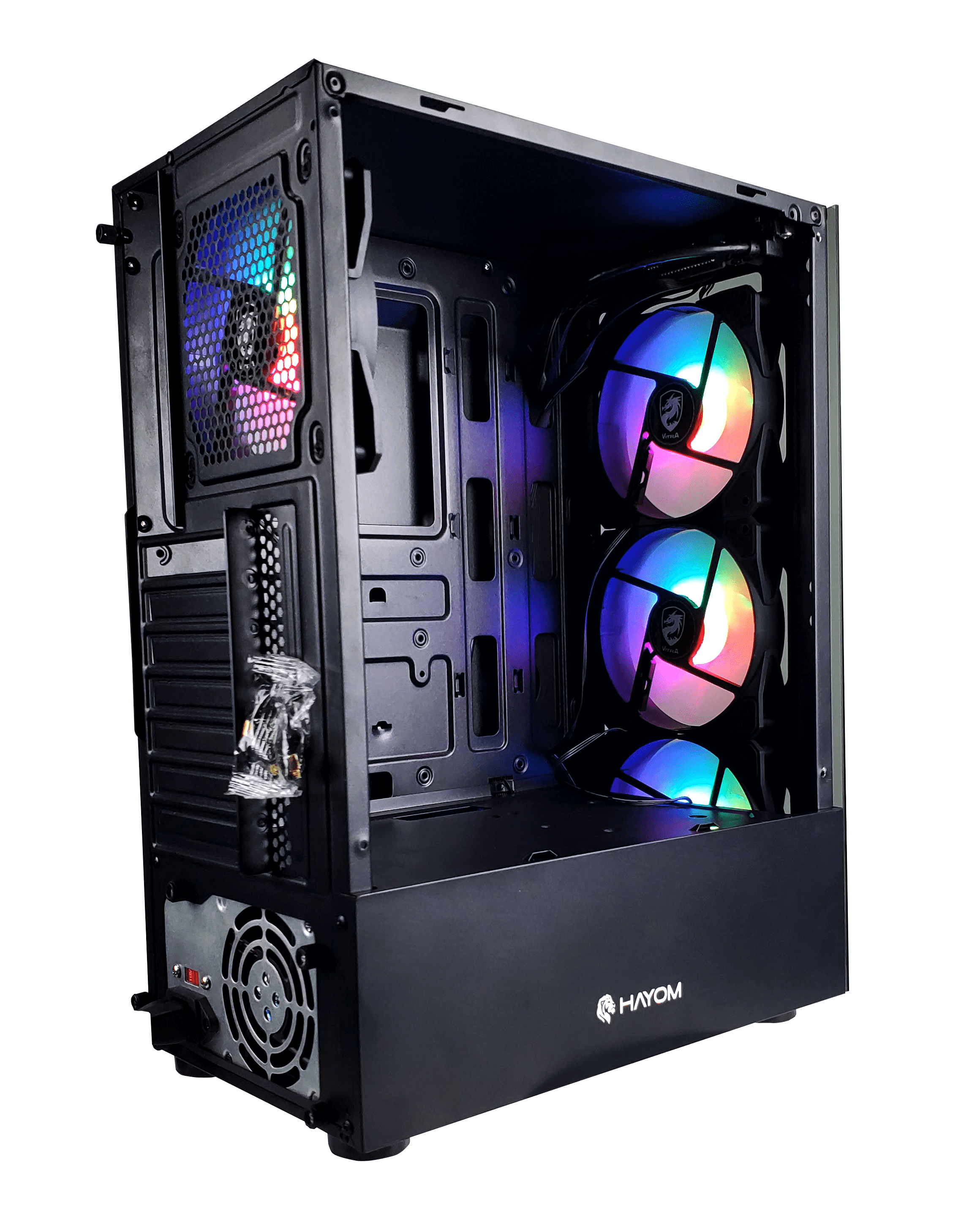 GABINETE GAMER COM 4 FANS INCLUSAS - GB1749 - miniatura 6