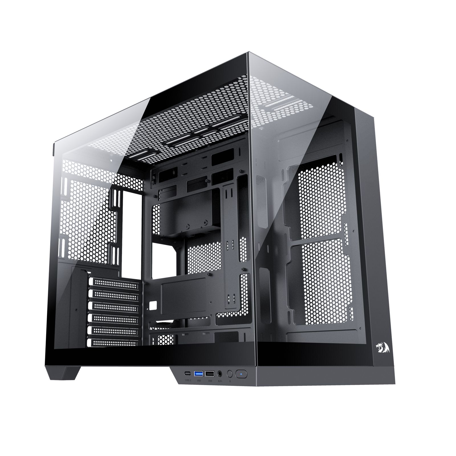 GABINETE REDRAGON WIDELOAD PRO PRETO CA-604B-PRO - foto 1