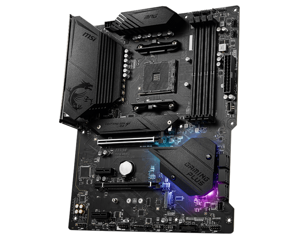 Placa Mãe MSI MPG B550 Gaming Plus AMD AM4 ATX - miniatura 4