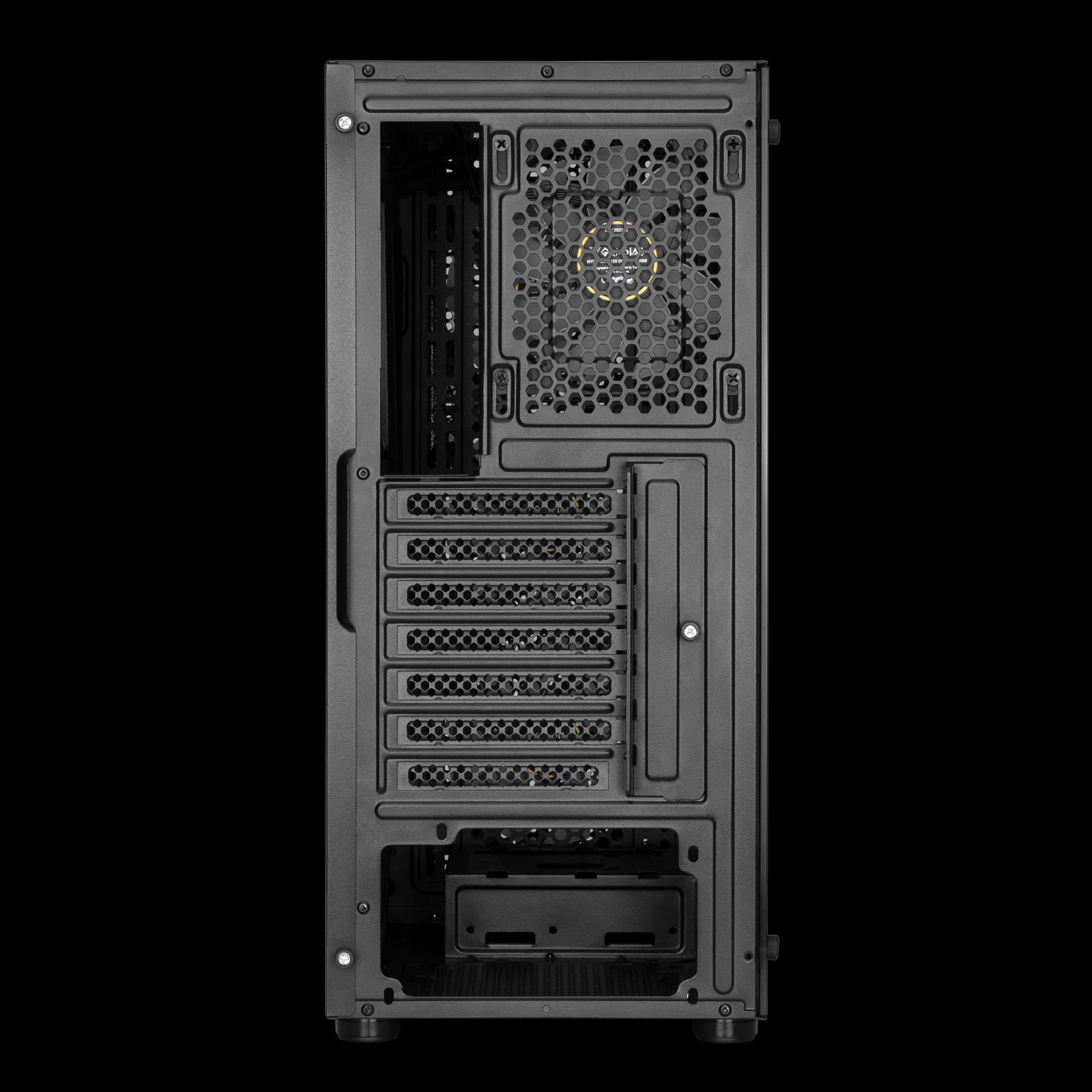 GABINETE GAMER GAMDIAS AURA PRETO (Não acompanha Fans) - miniatura 3