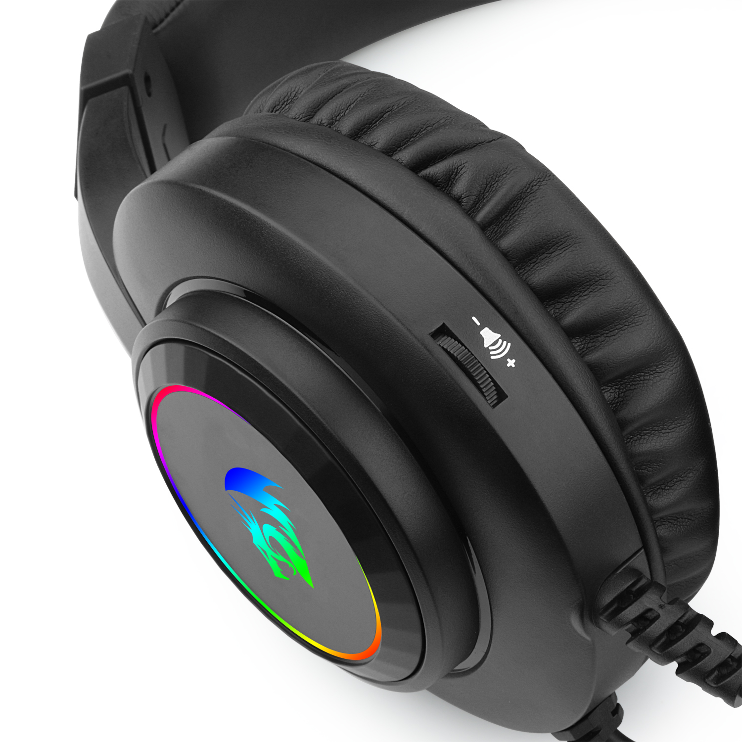 Headset Gamer Redragon Hylas Preto RGB H260RGB - miniatura 7