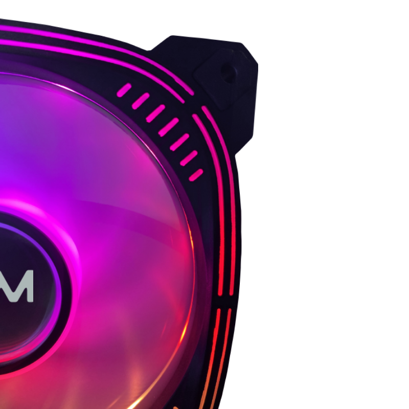 FAN CONTROLADORA FUTURE RGB PRETO FC1370 MASTER - miniatura 2
