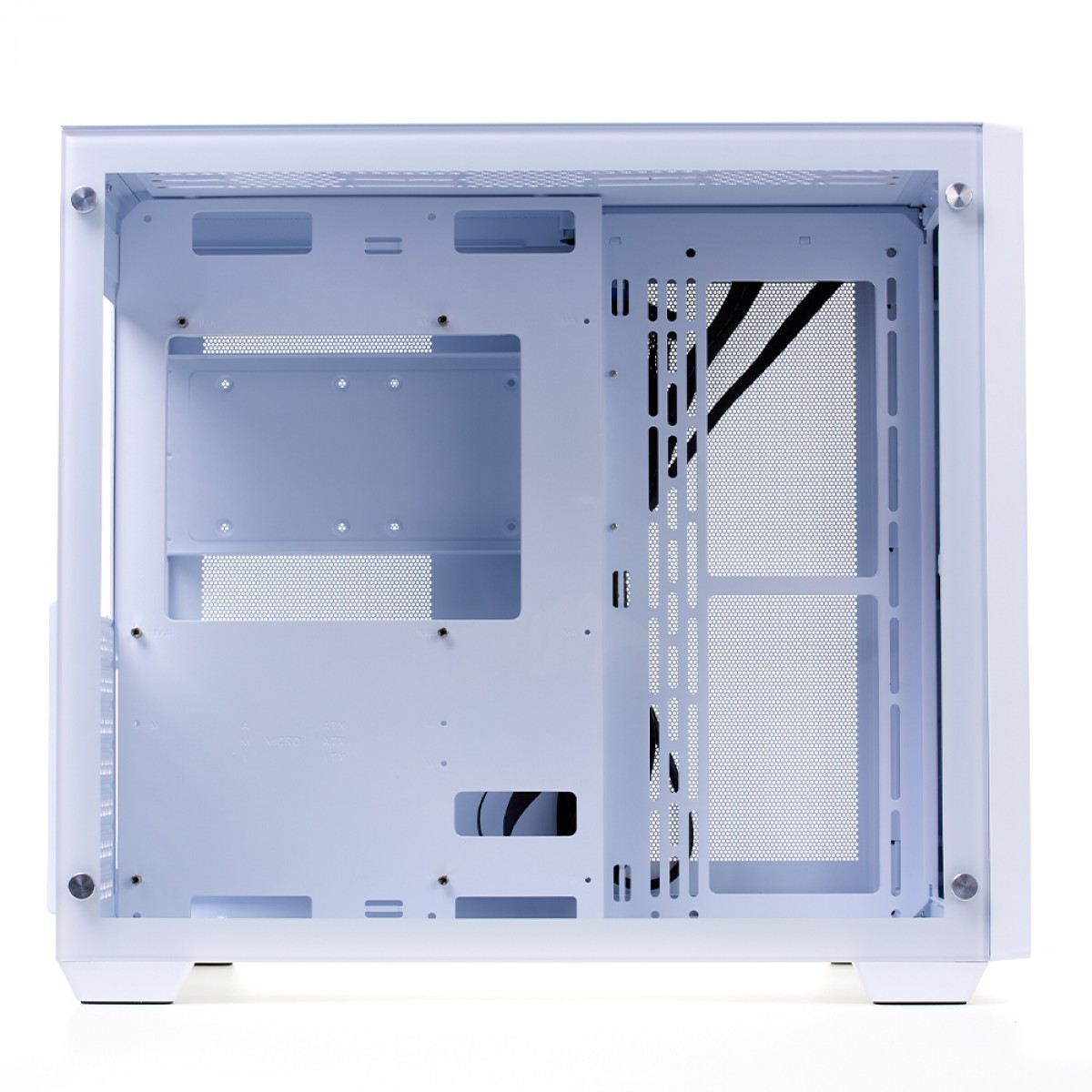 Gabinete Gamer Liketec Zeus V2 Snow, White - Sem Fan - miniatura 5