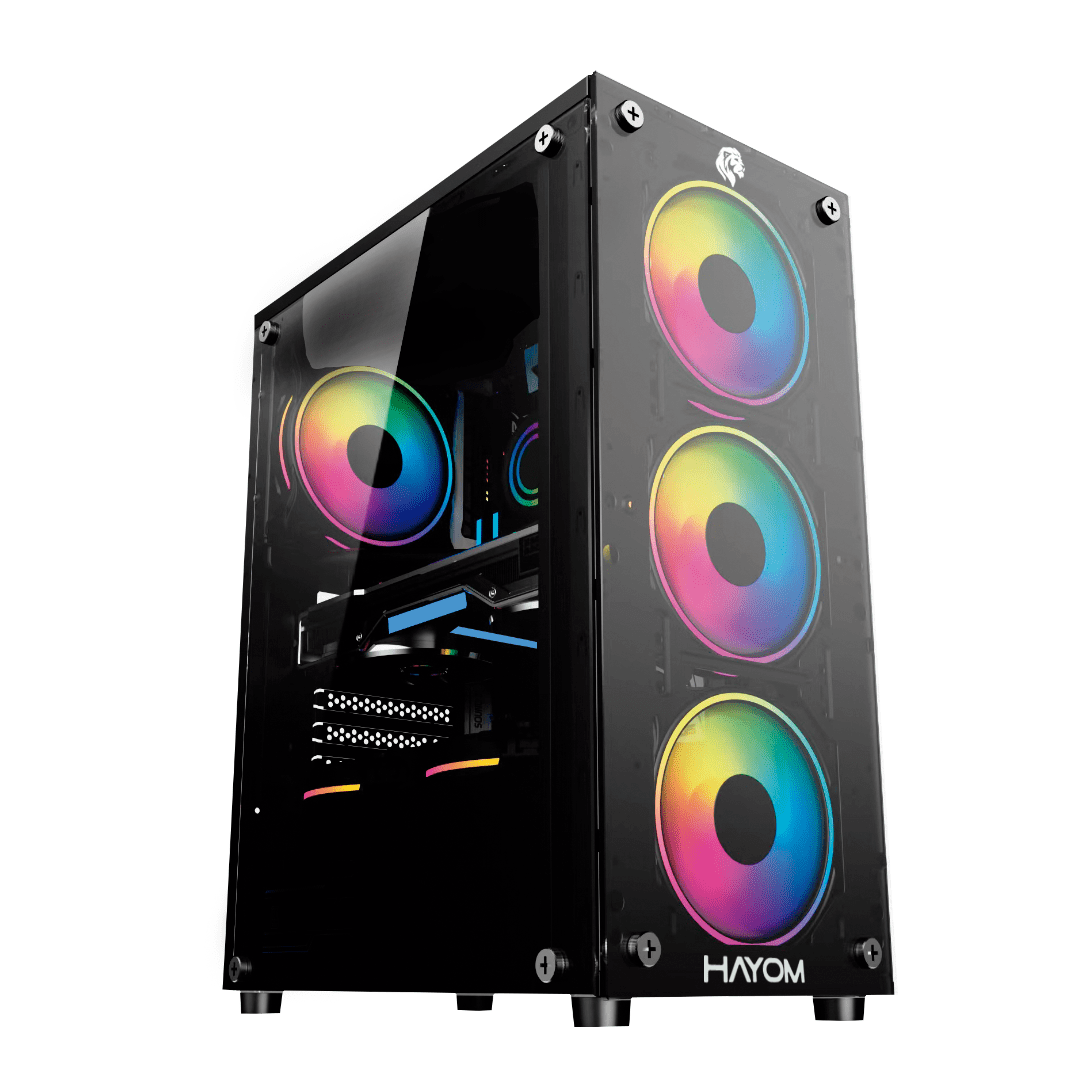 GABINETE GAMER COM 4 FANS INCLUSAS - GB1749 - foto 1