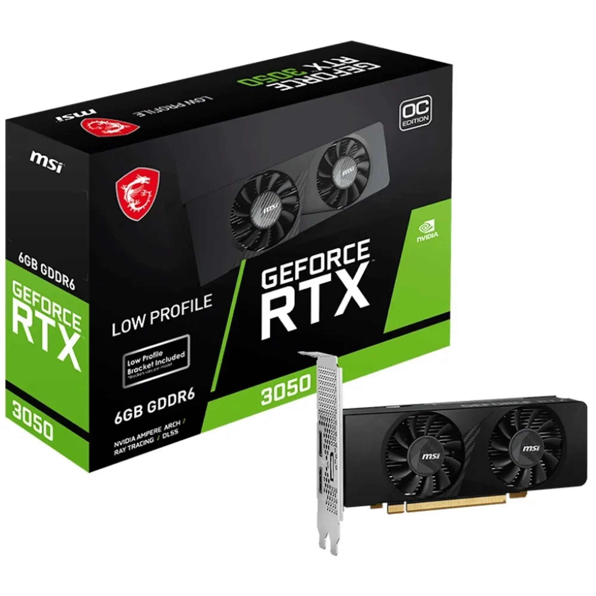 Placa de Video RTX 3050 6GB - MSI - foto 1
