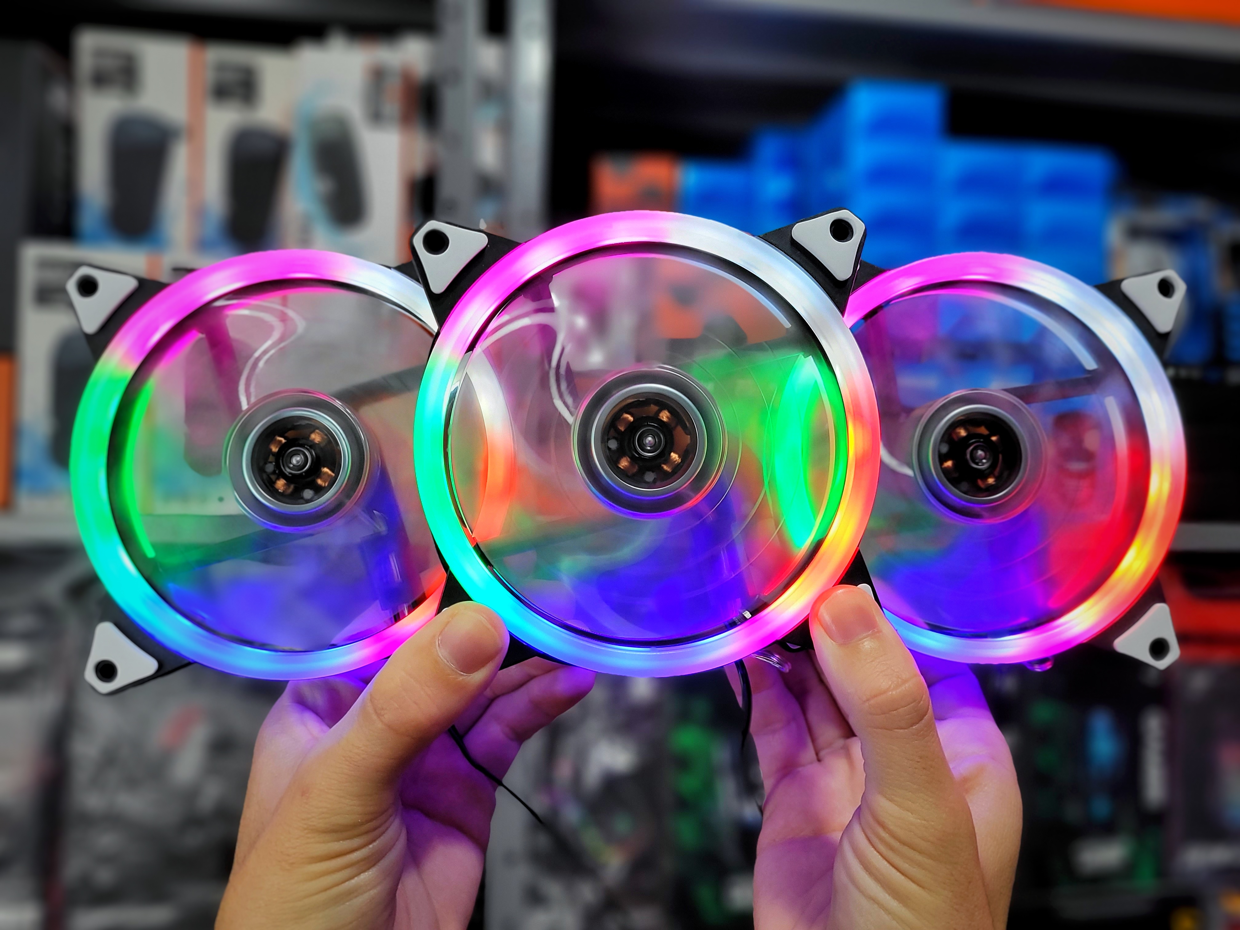 FAN COOLER RGB 120X120 - FC1304 - miniatura 2